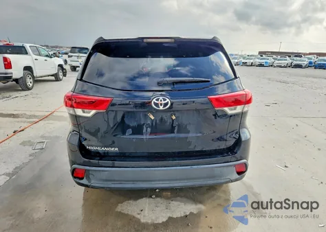 2018 Toyota Highlander Le from USA, damaged, VIN 5TDZZRFH4JS243467